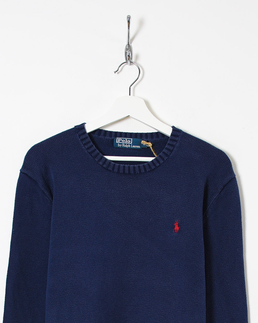 Ralph Lauren Knitted Sweatshirt - Medium - Domno Vintage 90s, 80s, 00s Retro and Vintage Clothing