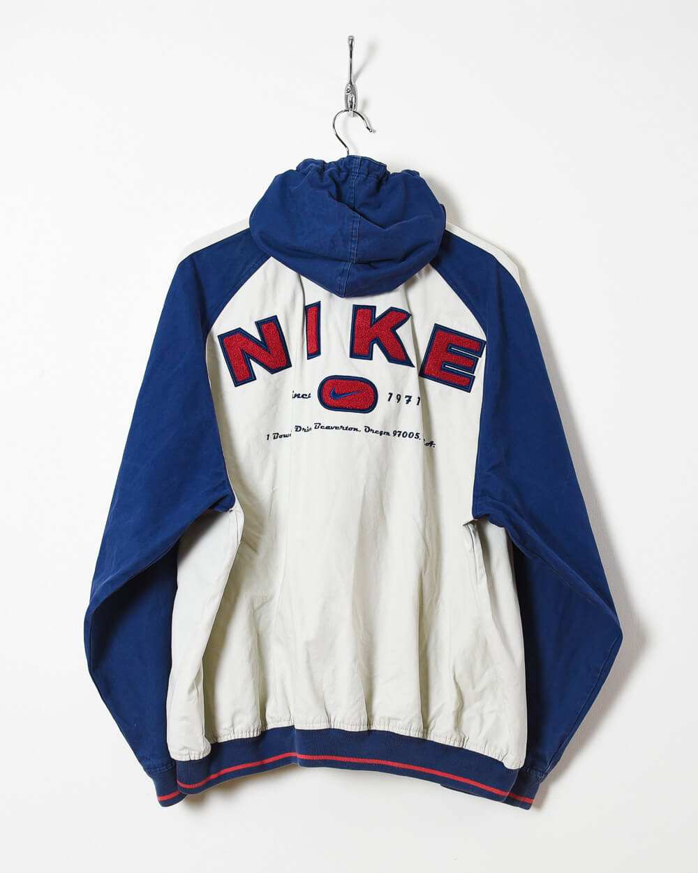 Nike 1971 Hooded Windbreaker Jacket - Large - Domno Vintage 90s, 80s, 00s Retro and Vintage Clothing