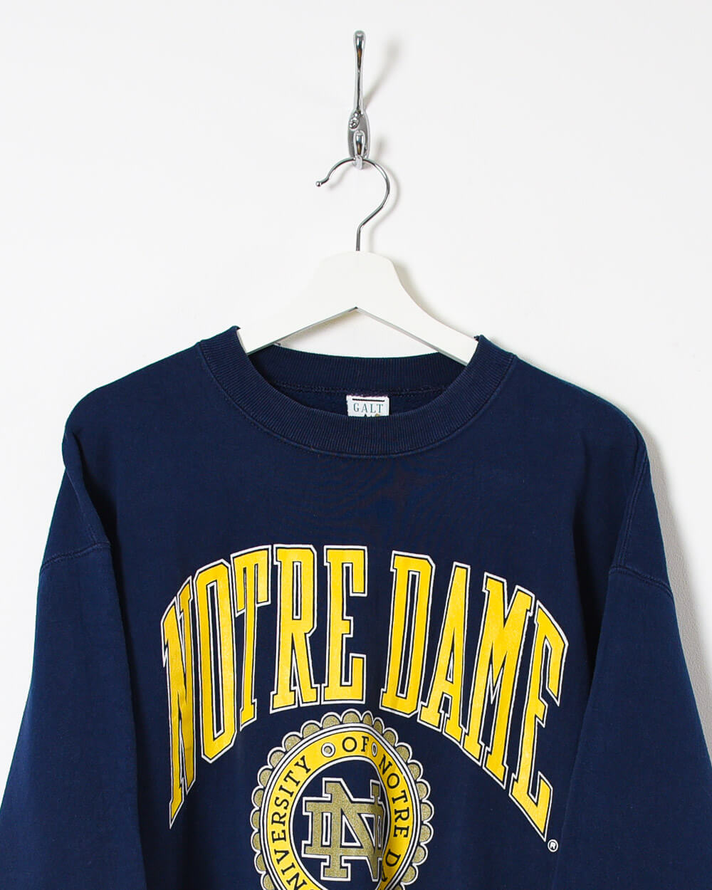Galt Sand University of Notre Dame Sweatshirt - X-Large - Domno Vintage 90s, 80s, 00s Retro and Vintage Clothing