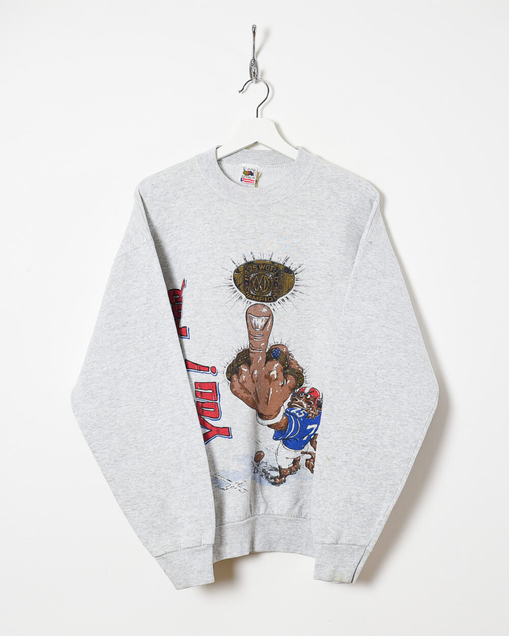 Fruit of The Loom This One's for You Sweatshirt - Large - Domno Vintage 90s, 80s, 00s Retro and Vintage Clothing