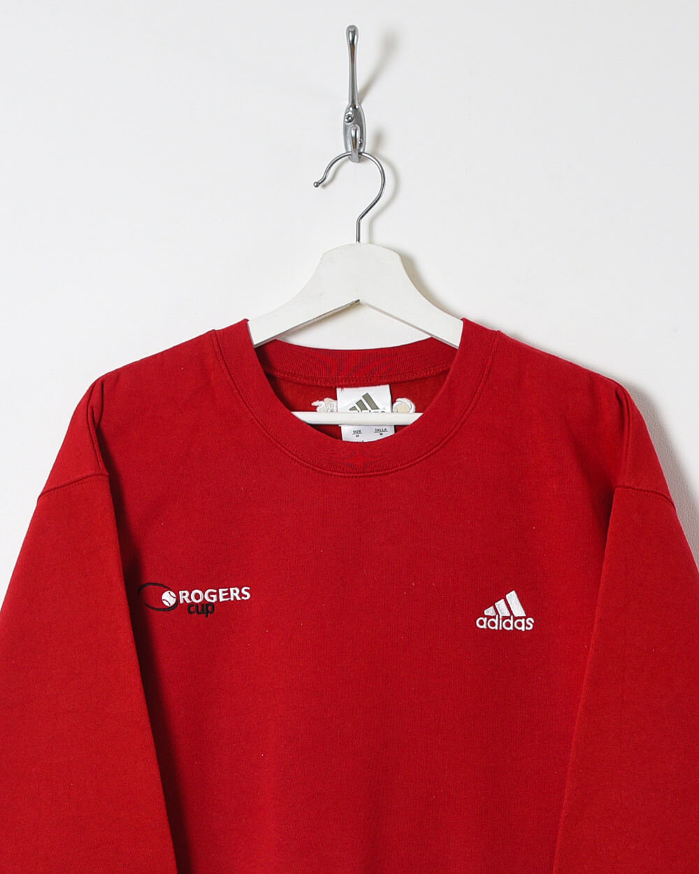 Adidas Rogers Cup Sweatshirt - Large - Domno Vintage 90s, 80s, 00s Retro and Vintage Clothing