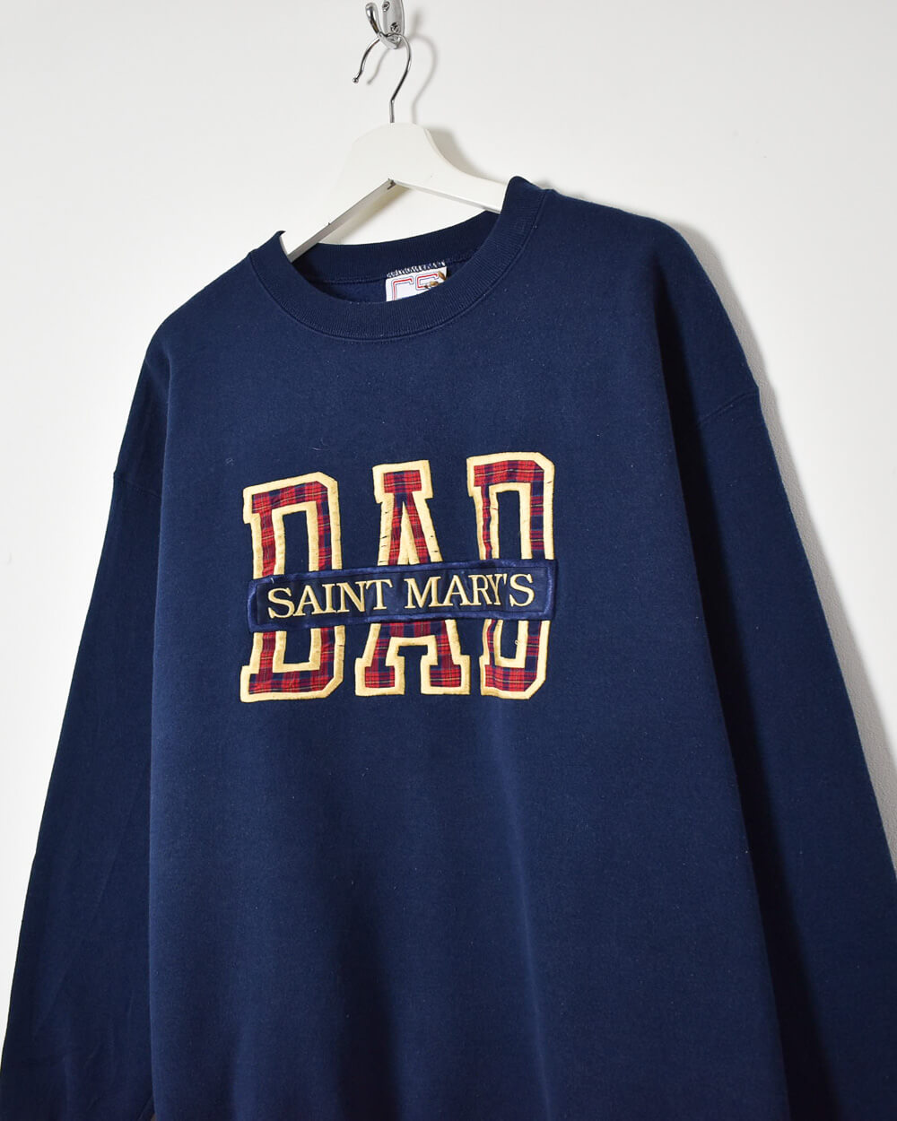CS Dad Saint Mary's Sweatshirt - Large - Domno Vintage 90s, 80s, 00s Retro and Vintage Clothing