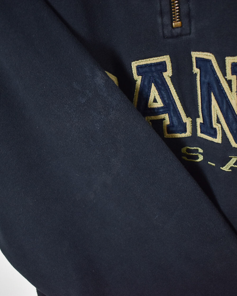 Gant USA 1/4 Zip Sweatshirt - Large - Domno Vintage 90s, 80s, 00s Retro and Vintage Clothing