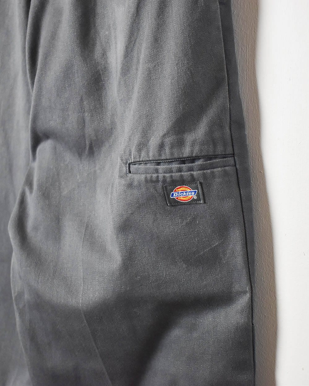 Grey Dickies Double Knee Trousers - W38 L27
