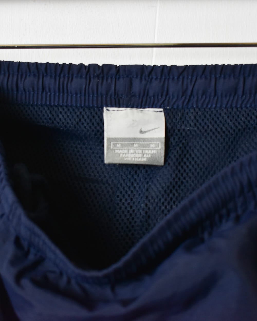 Navy Nike Tracksuit Bottoms - Medium