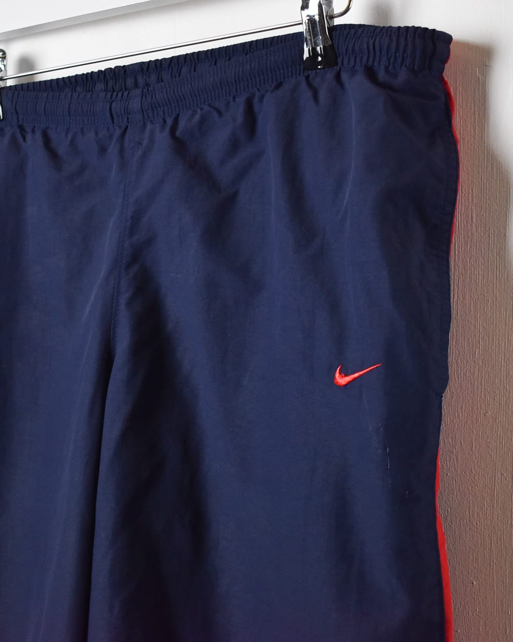 Navy Nike Tracksuit Bottoms - Medium