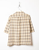 Ralph Lauren Jeans Co Boxy Cropped Short Sleeved Shirt - X-Large - Domno Vintage 