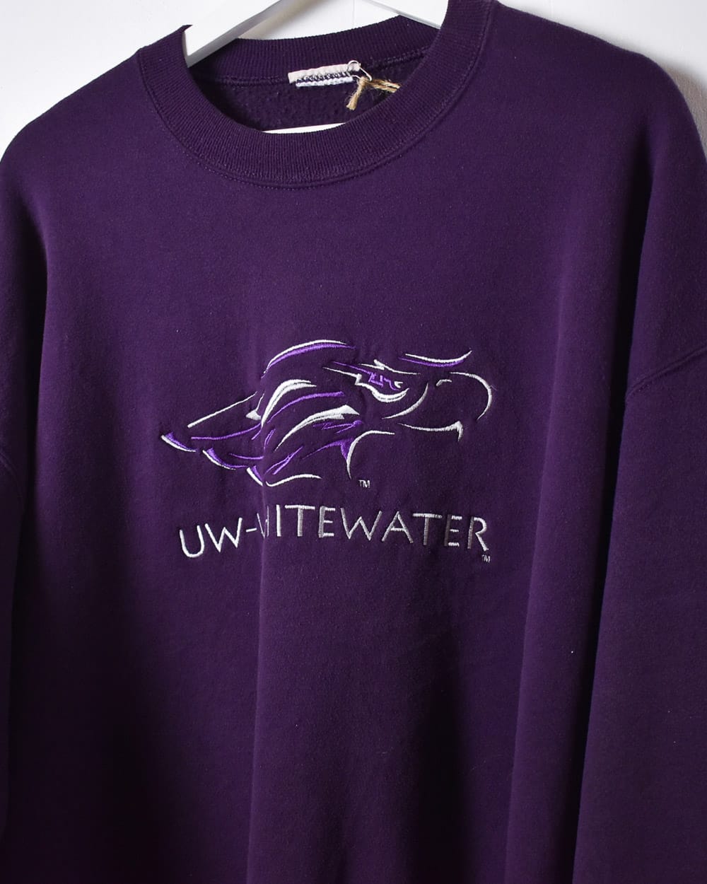 Purple UW-Whitewater Sweatshirt - X-Large