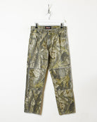 Real Tree Double Knee Jeans - W32 L28 - Domno Vintage 