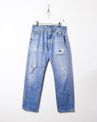 Levi's 501 Distressed Jeans - W32 L32 - Domno Vintage 