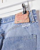 Levi's 501 Distressed Jeans - W32 L32 - Domno Vintage 