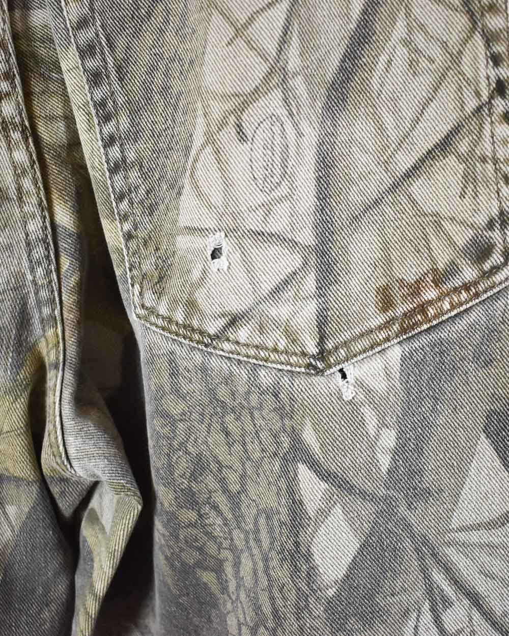 Real Tree Double Knee Jeans - W32 L28 - Domno Vintage 