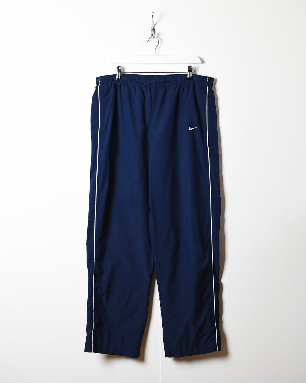 Navy Nike Tracksuit Bottoms - Large