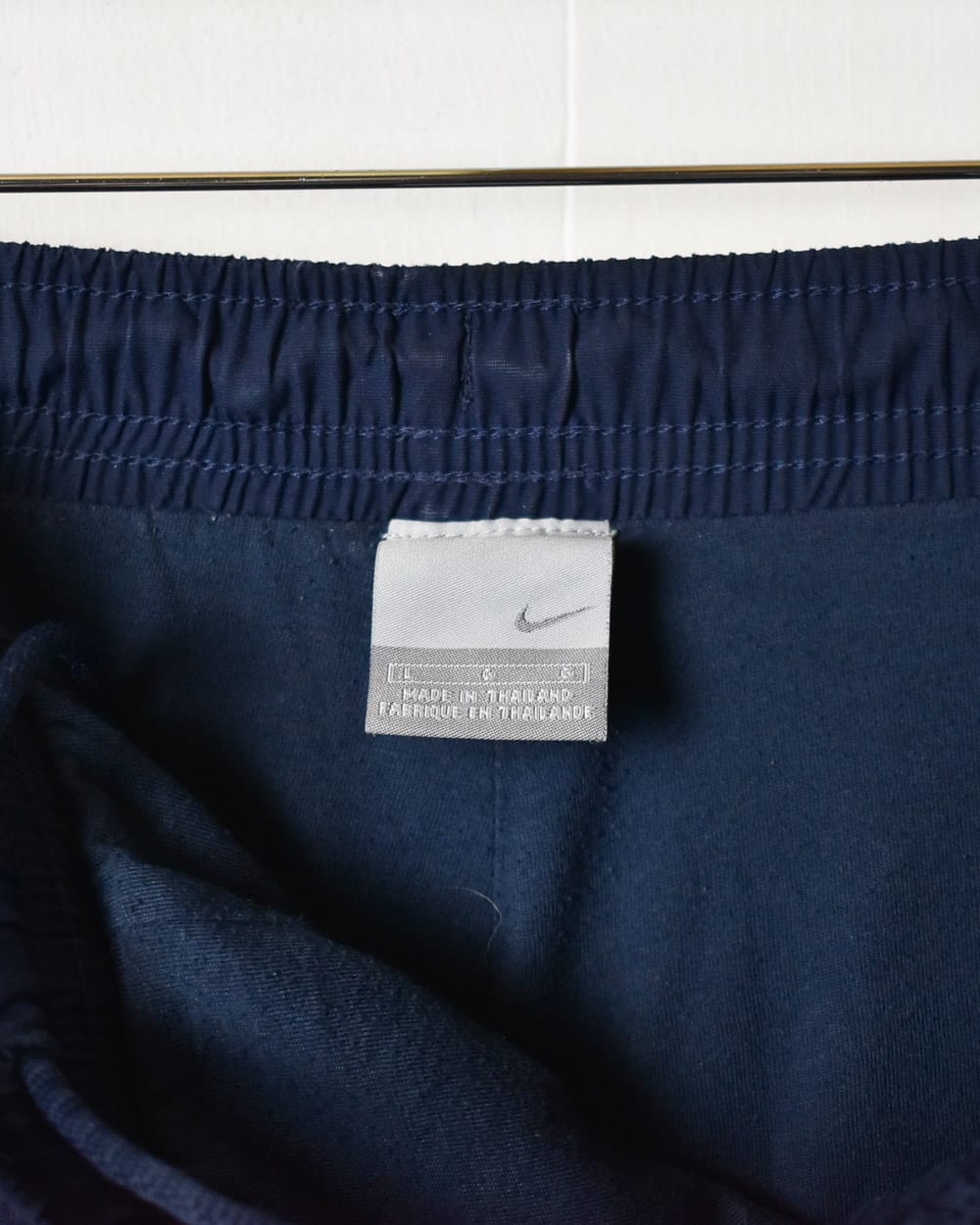 Navy Nike Tracksuit Bottoms - Large