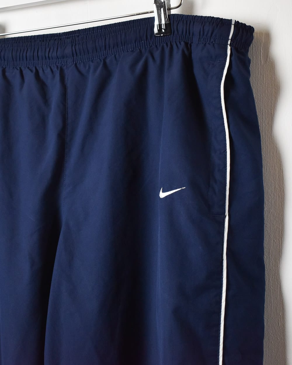 Navy Nike Tracksuit Bottoms - Large