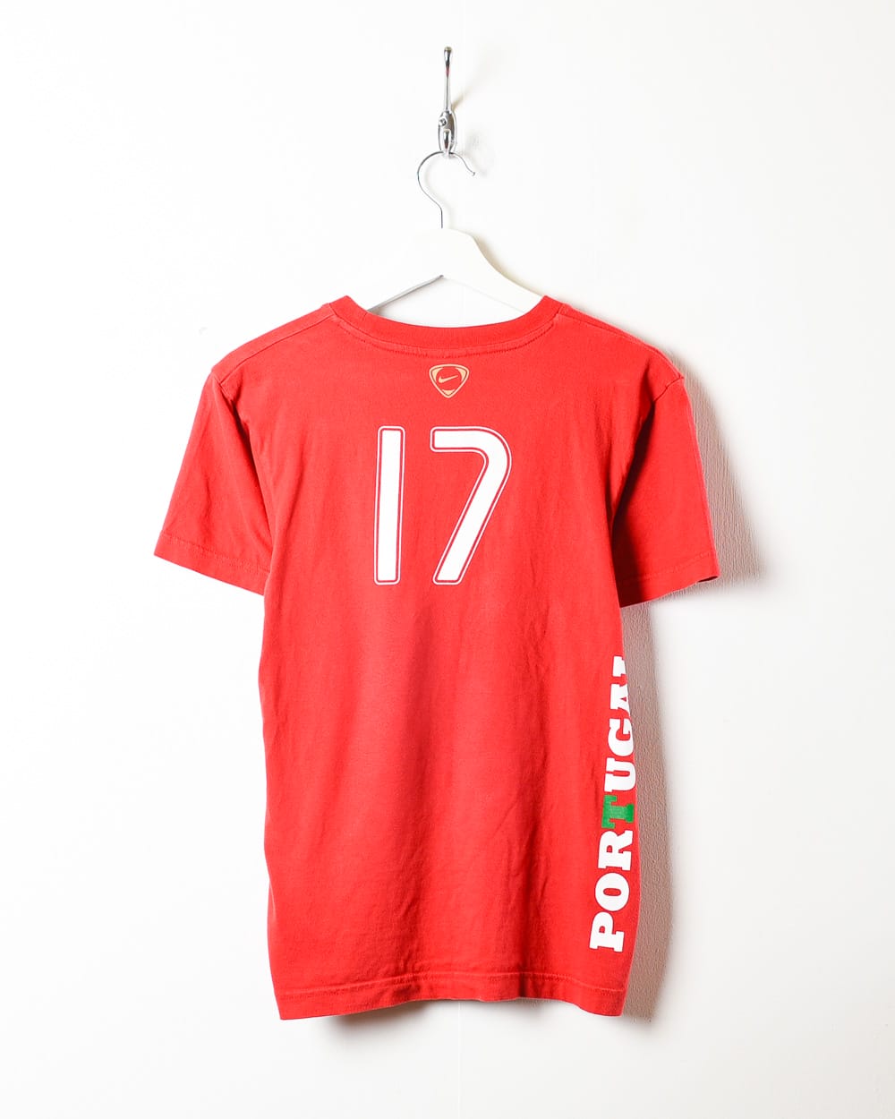 Nike Portugal 06/08 Ronaldo 06/08 T-Shirt - X-Small - Domno Vintage 