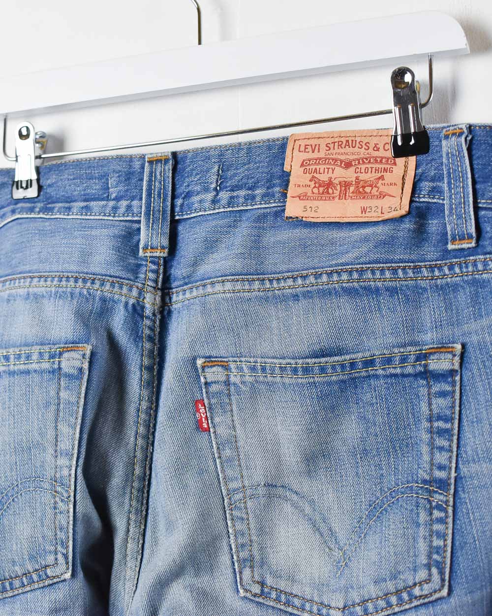 Levi's 512 Bootcut Jeans - W36 L35 - Domno Vintage 