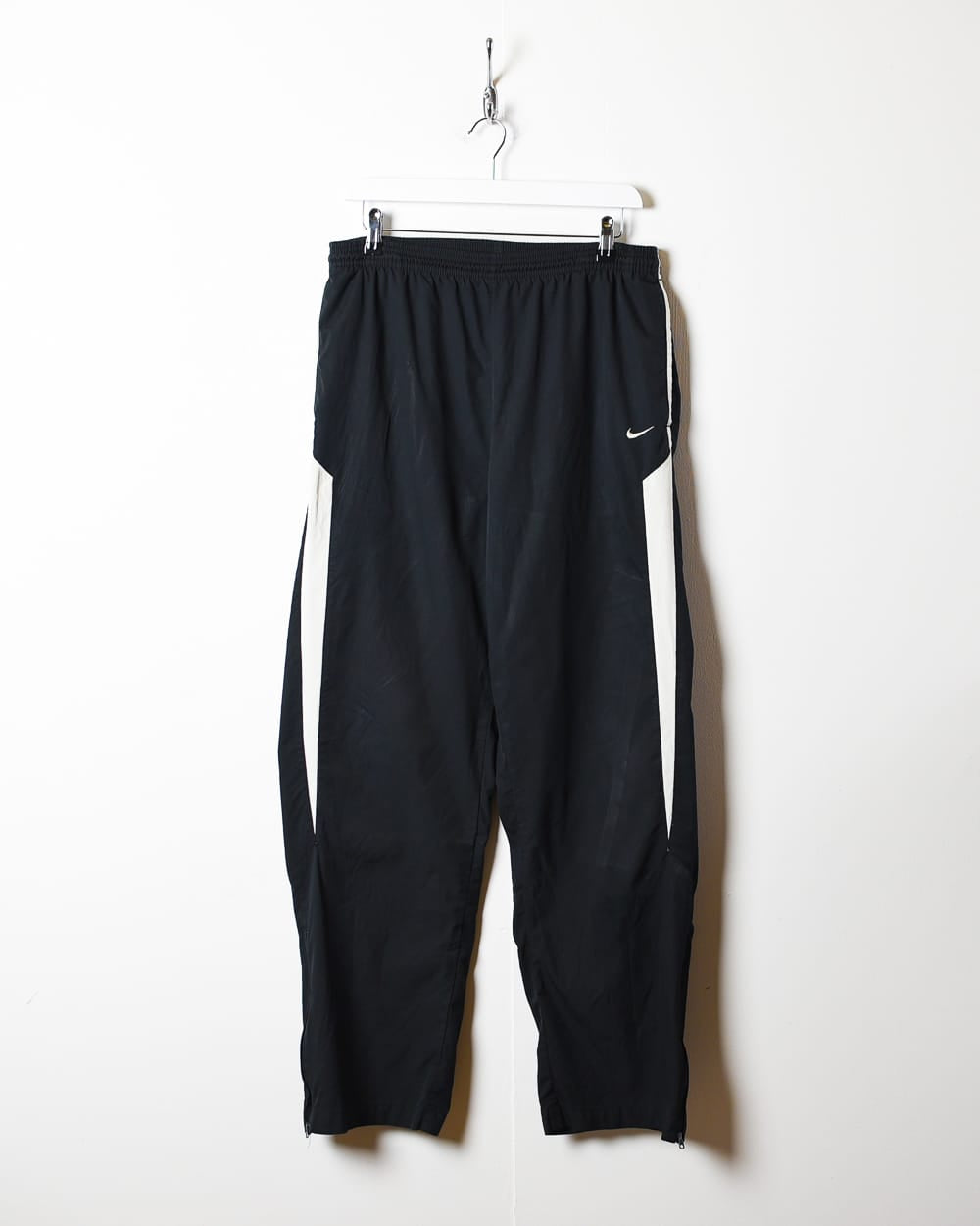 Black Nike Team Tracksuit Bottoms - Medium