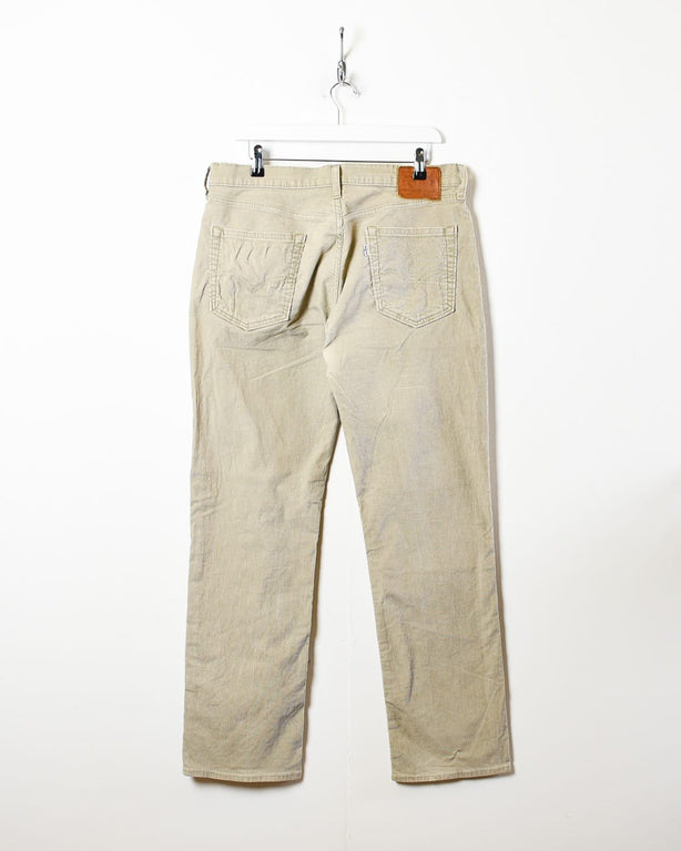 Levi's 514 Corduroy Jeans - W36 L32 - Domno Vintage 