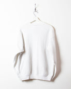 White Colorado Floral Sweatshirt - Medium