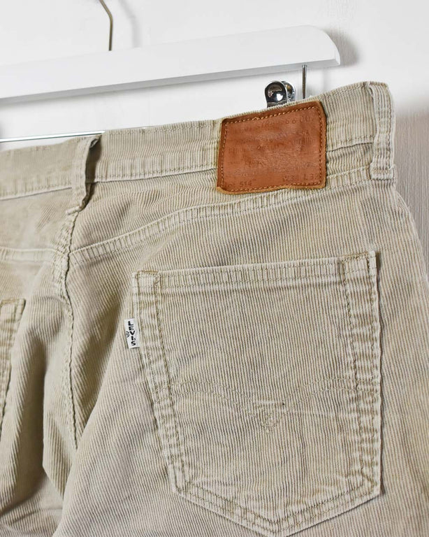 Levi's 514 Corduroy Jeans - W36 L32 - Domno Vintage 