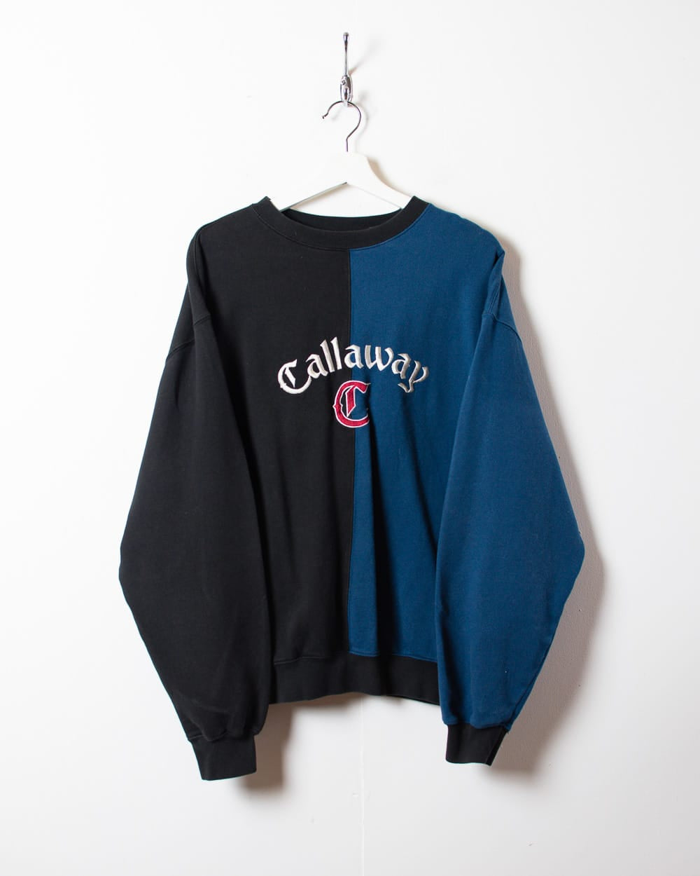 Black Callaway Two Tone Sweatshirt - Large