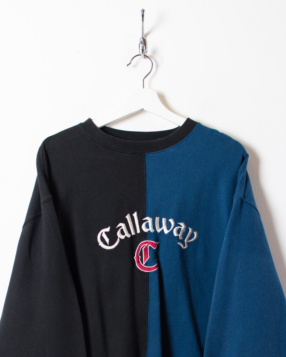 Black Callaway Two Tone Sweatshirt - Large