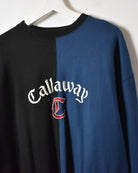 Black Callaway Two Tone Sweatshirt - Large