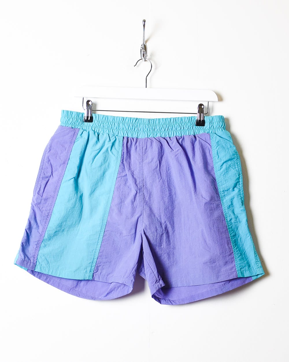 Purple Festival Colour block Shorts - X-Large
