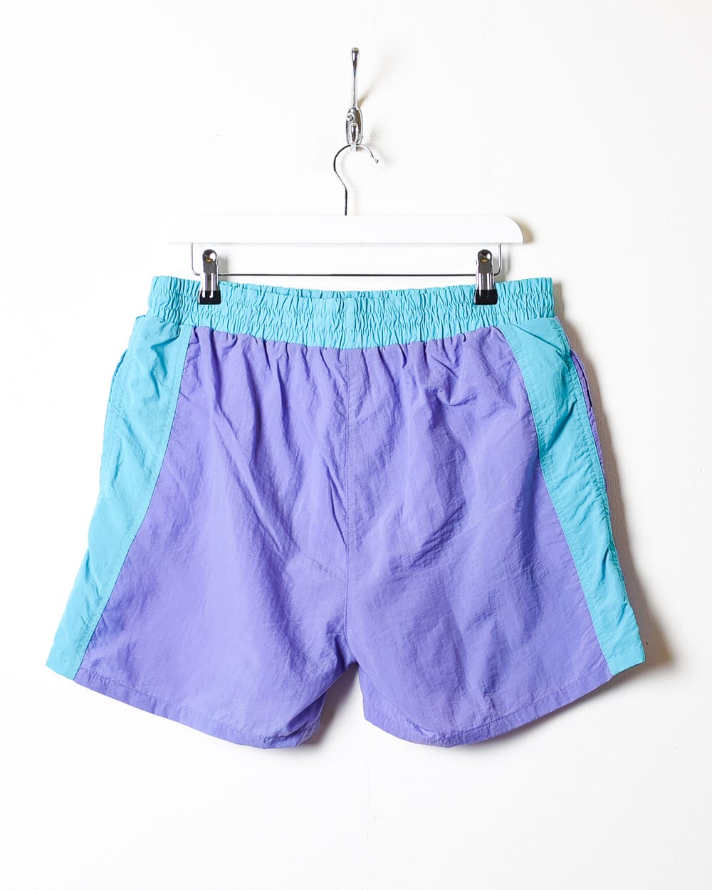 Purple Festival Colour block Shorts - X-Large