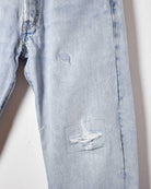 BabyBlue Levi's 501 Distressed Jeans - W30 L28
