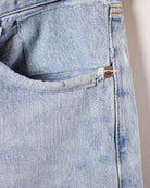 BabyBlue Levi's 501 Distressed Jeans - W30 L28