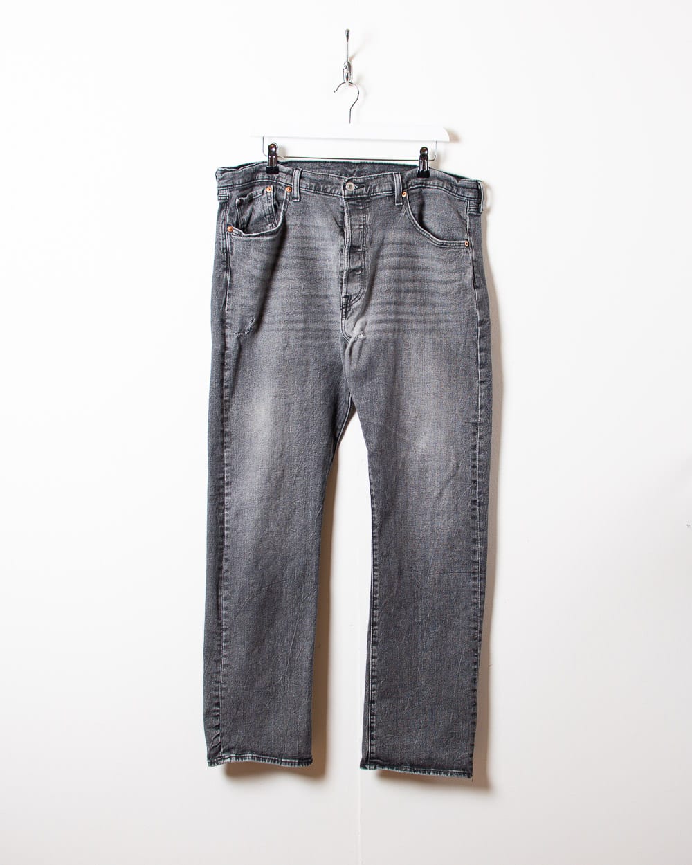 Grey Levi's 501 Jeans - W38 L31