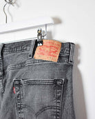 Grey Levi's 501 Jeans - W38 L31