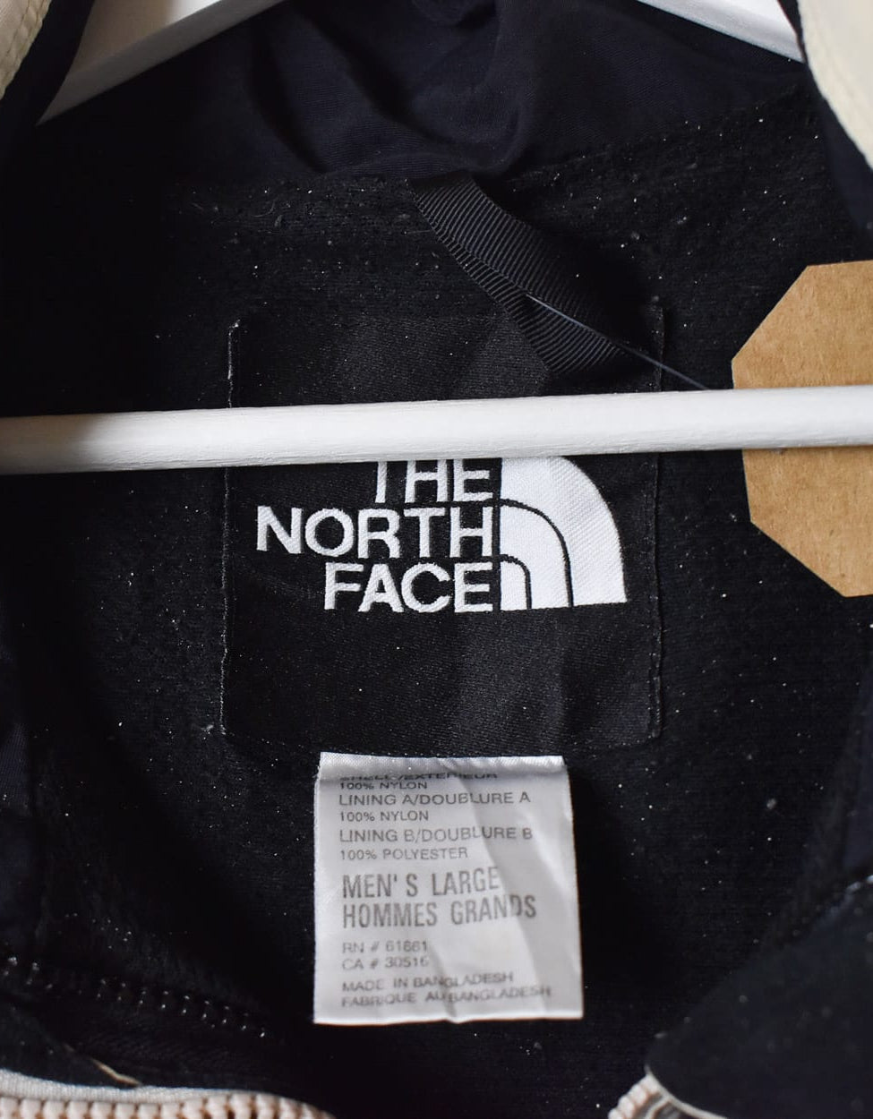 Neutral The North Face HyVent Hooded Windbreaker Jacket - Large