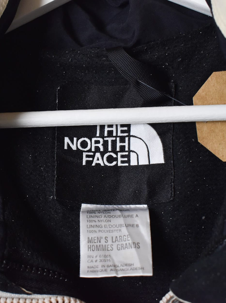 Neutral The North Face HyVent Hooded Windbreaker Jacket - Large