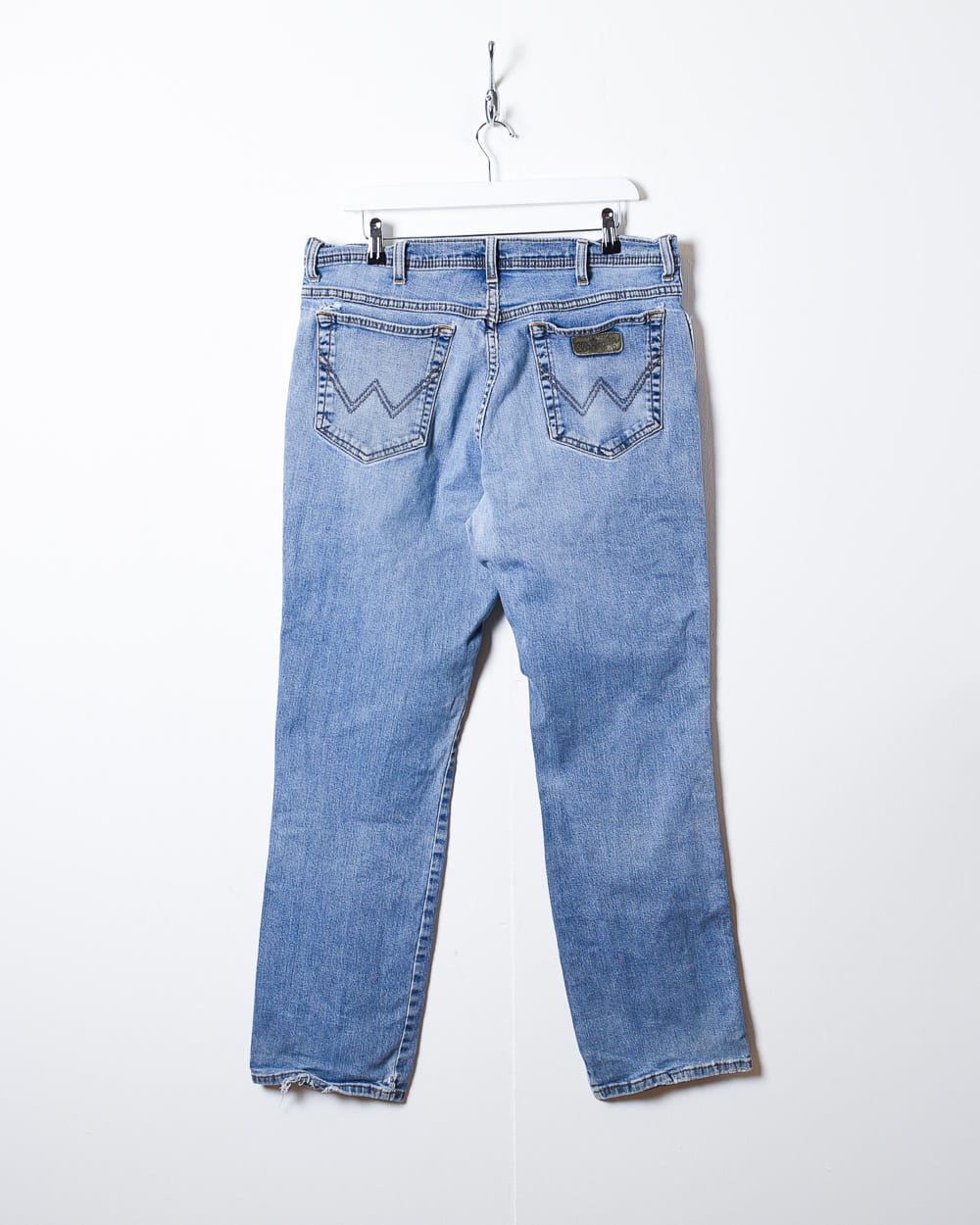 Blue Wrangler Distressed Jeans - W36 L31