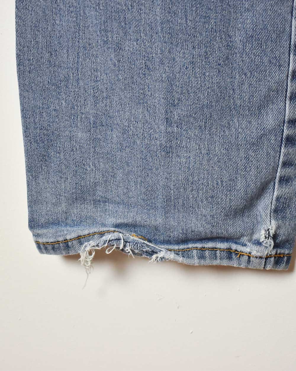 Blue Wrangler Distressed Jeans - W36 L31