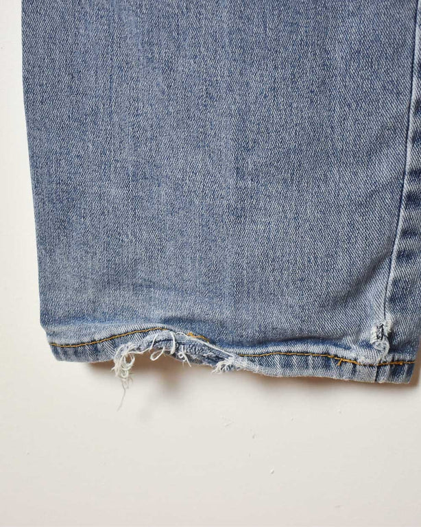 Blue Wrangler Distressed Jeans - W36 L31