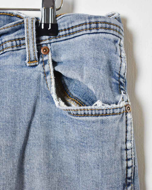 Blue Wrangler Distressed Jeans - W36 L31