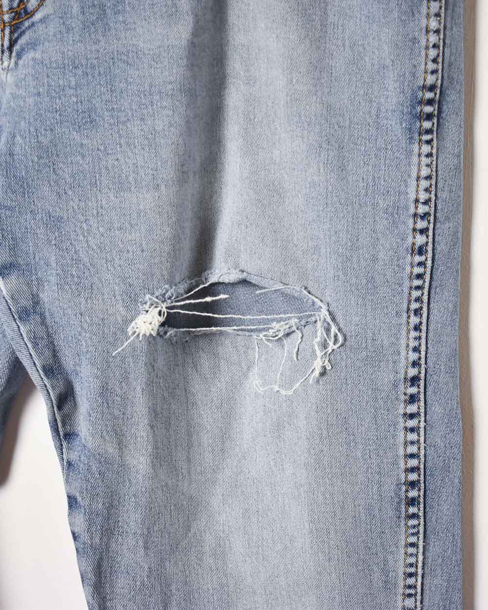 Blue Wrangler Distressed Jeans - W36 L31