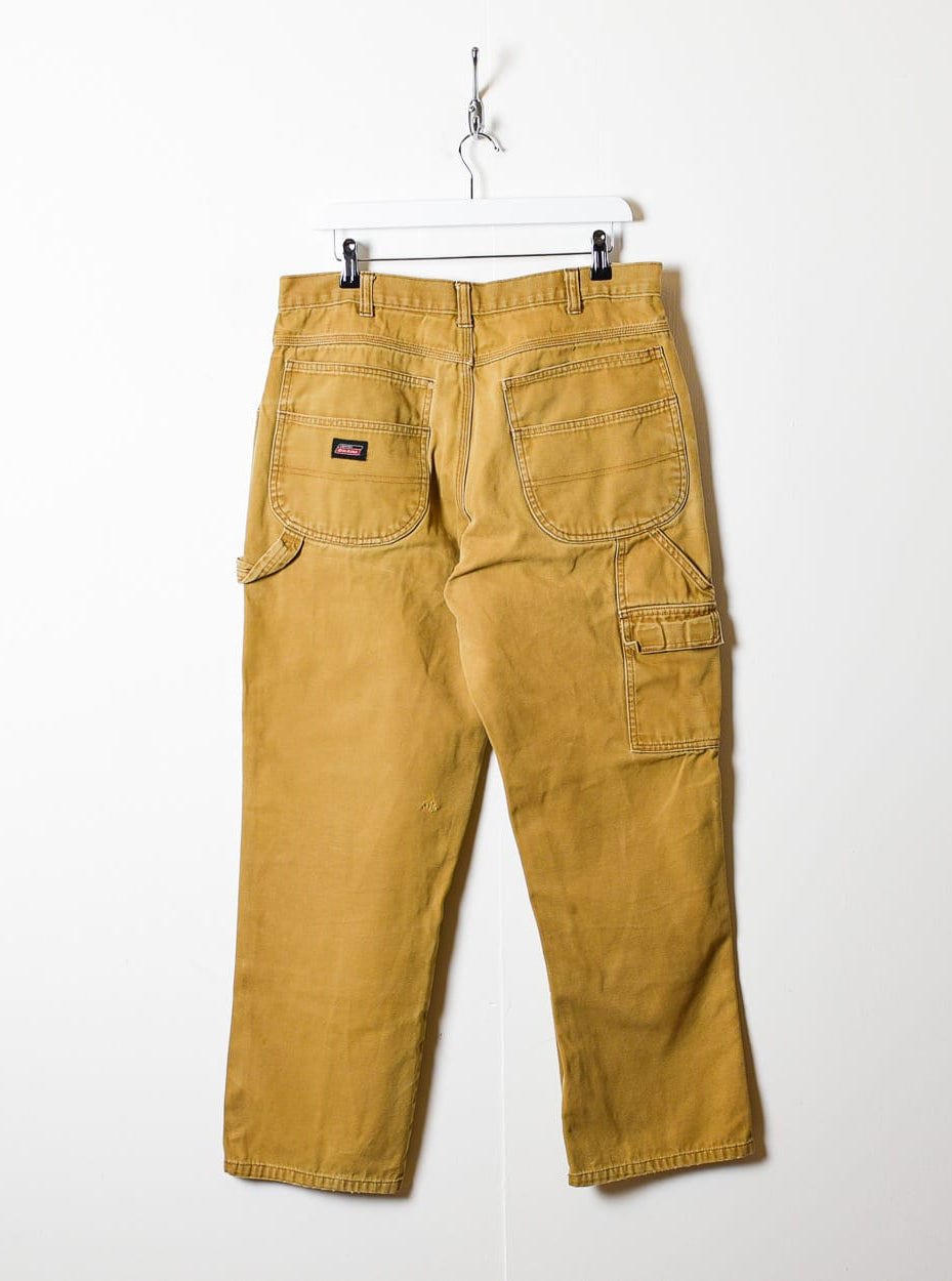 Neutral Dickies Double Knee Carpenter Jeans - W34 L29