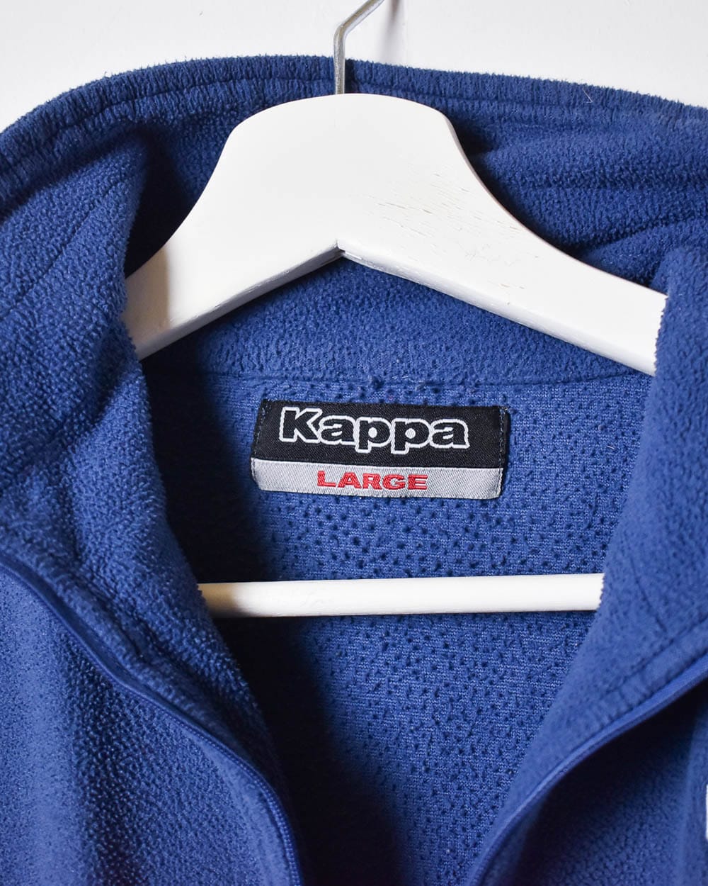 Blue Kappa 1/4 Zip Fleece - Large Women's