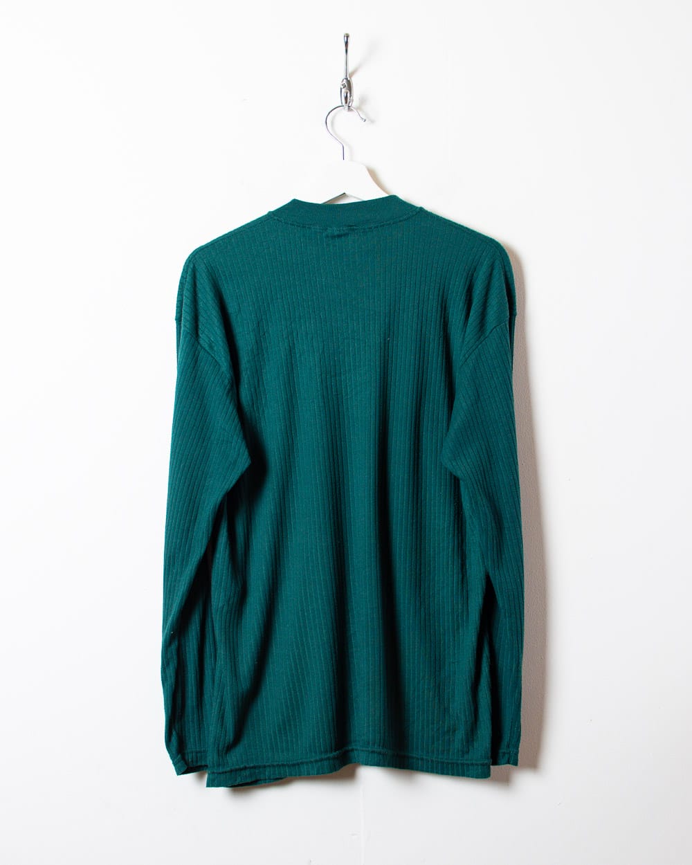 Green Levi's Textured Long Sleeved T-Shirt - Large