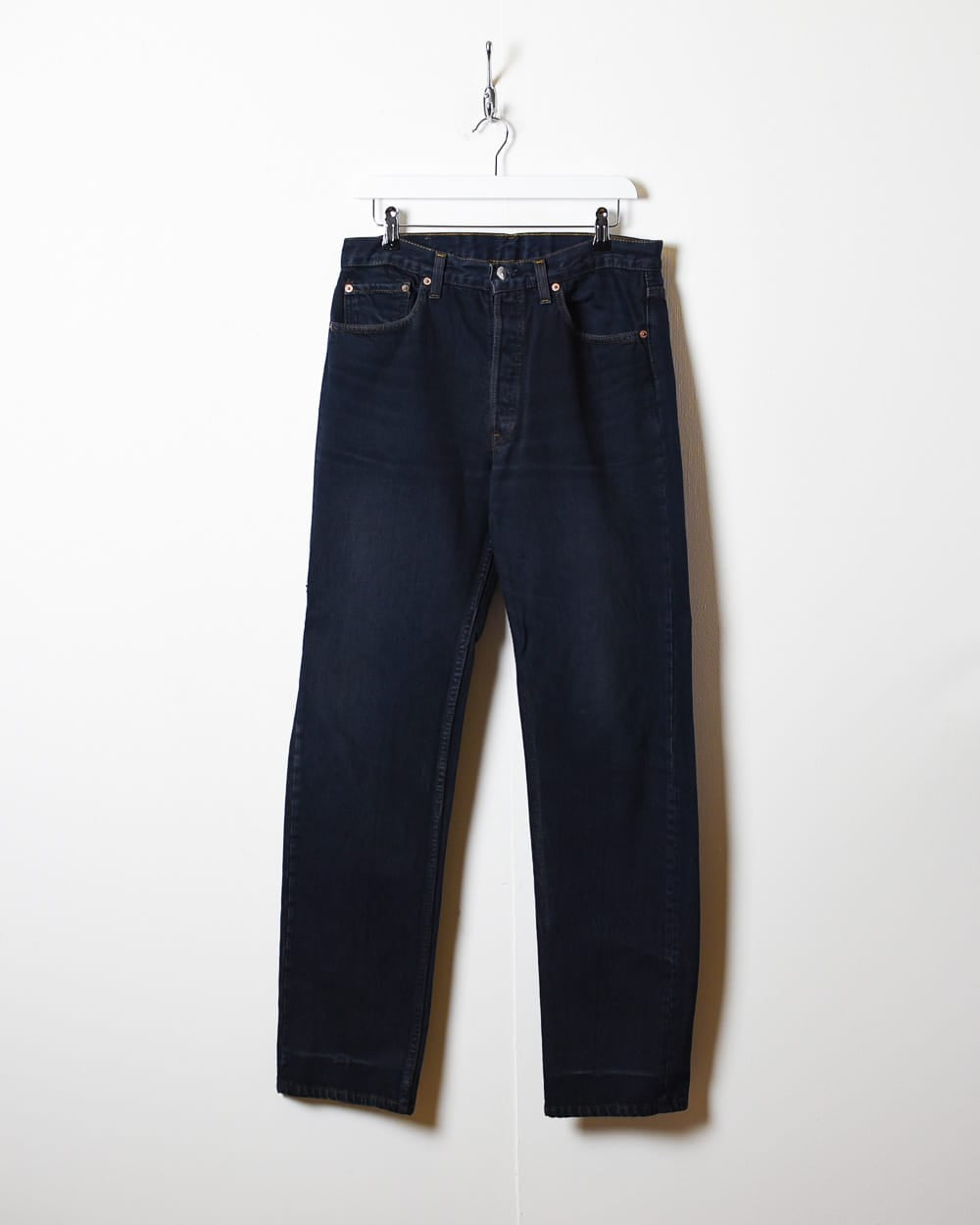 Navy Levi's USA 501 Jeans - W32 L33