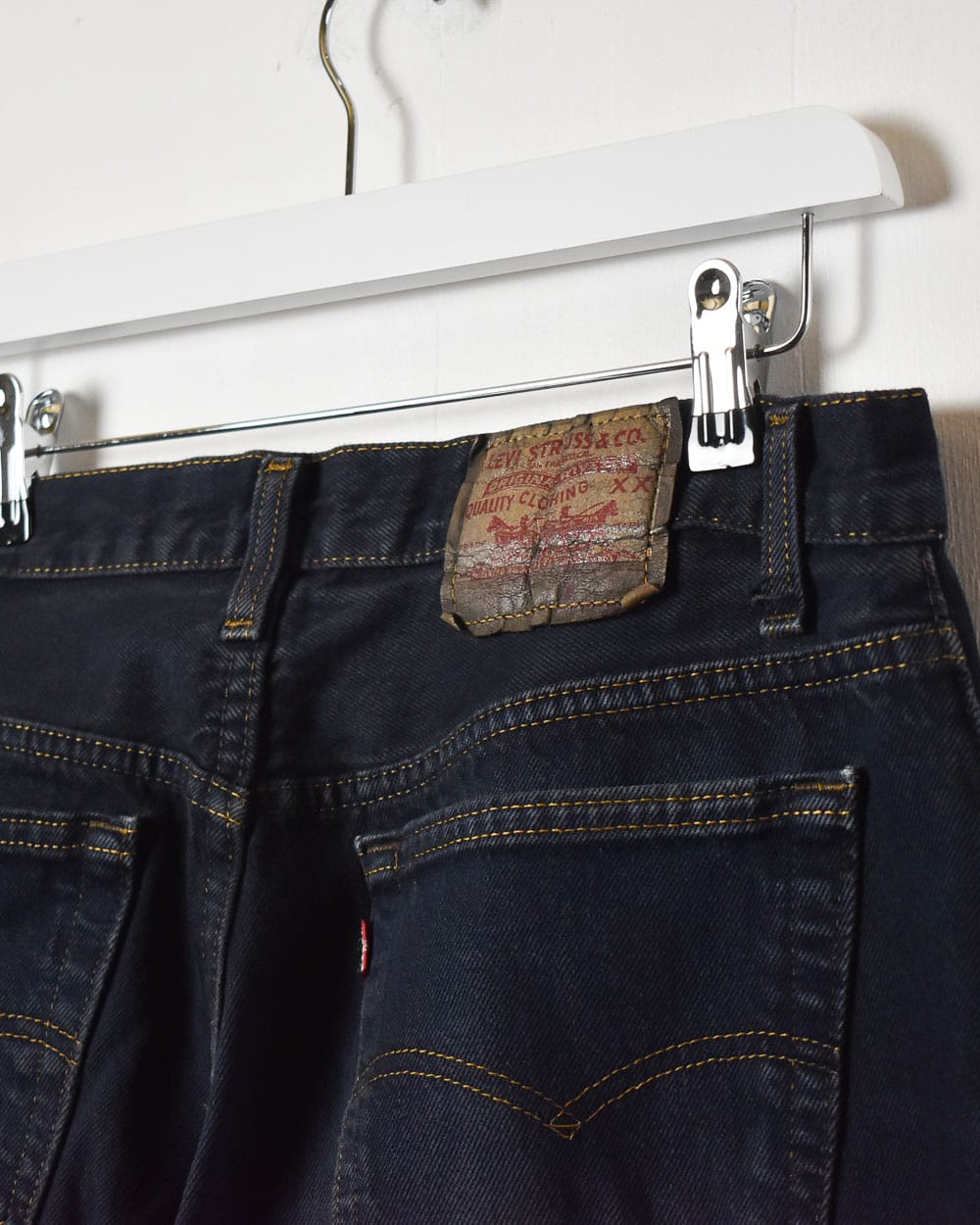 Navy Levi's USA 501 Jeans - W32 L33