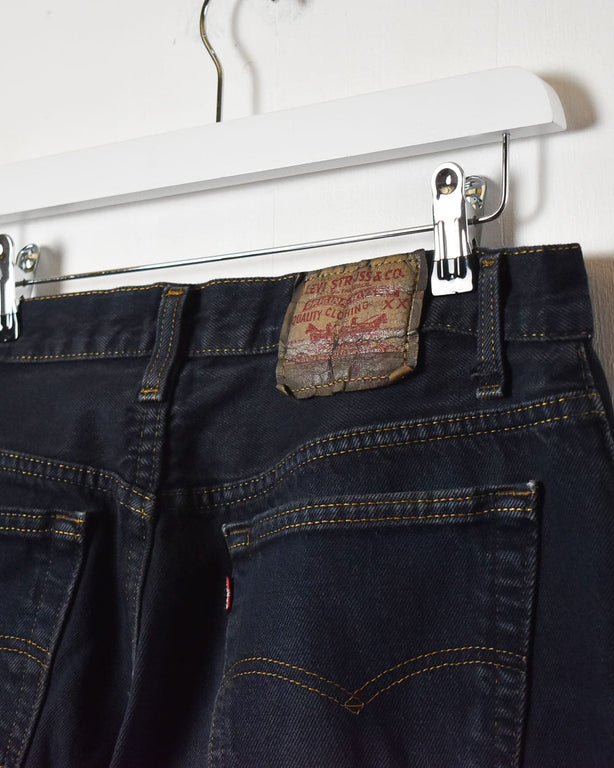 Navy Levi's USA 501 Jeans - W32 L33