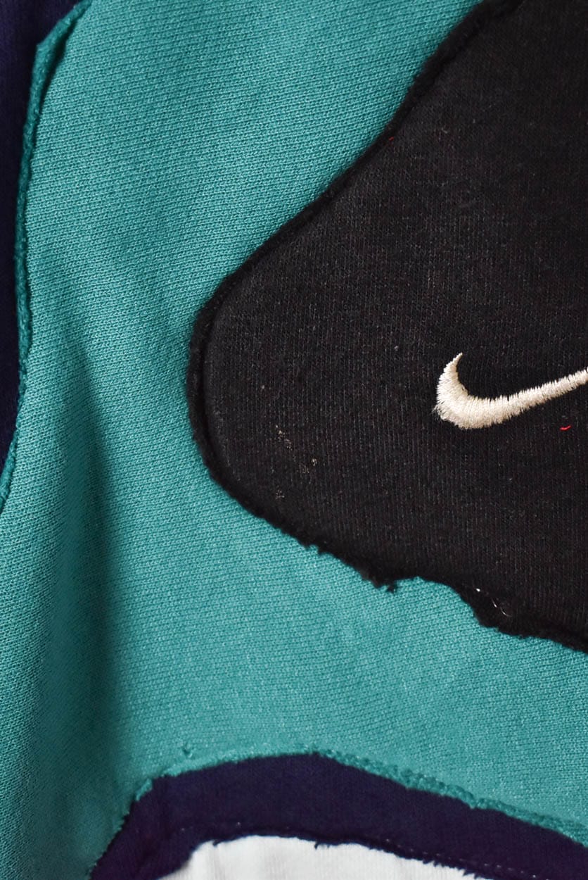Black Nike Reworked Topographical Hoodie - Medium
