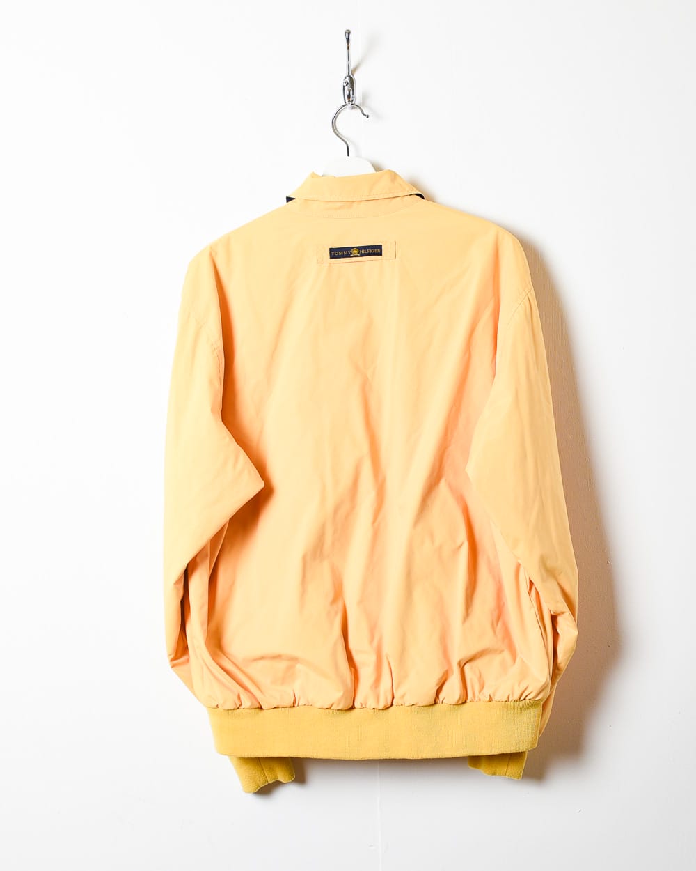 Yellow Tommy Hilfiger Fleece Lined Harrington Jacket - Small