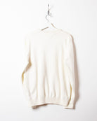 Neutral Tommy Hilfiger Knitted Sweatshirt - Small